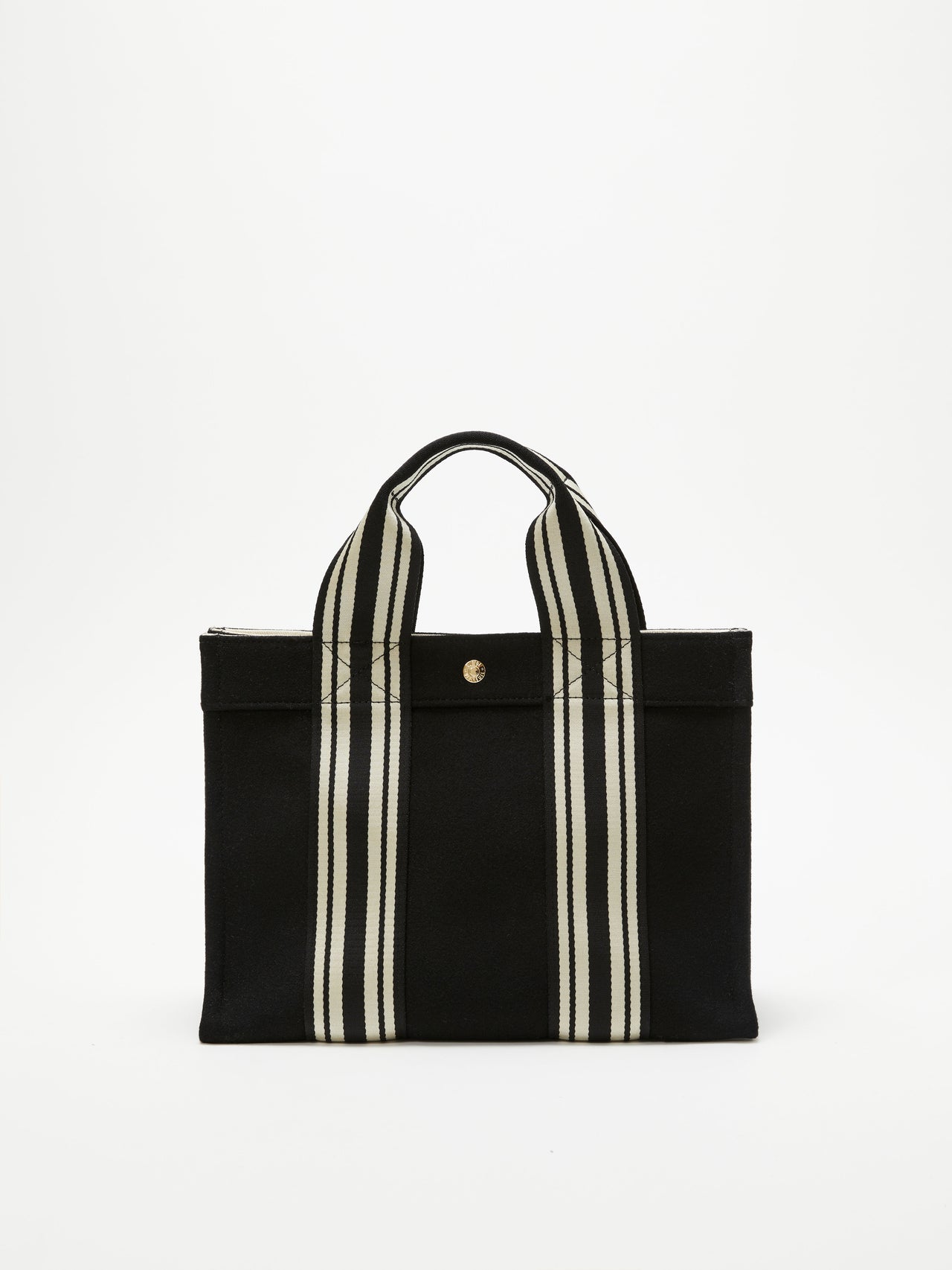 Tote M - Equestrian Black Flannel - Image 1