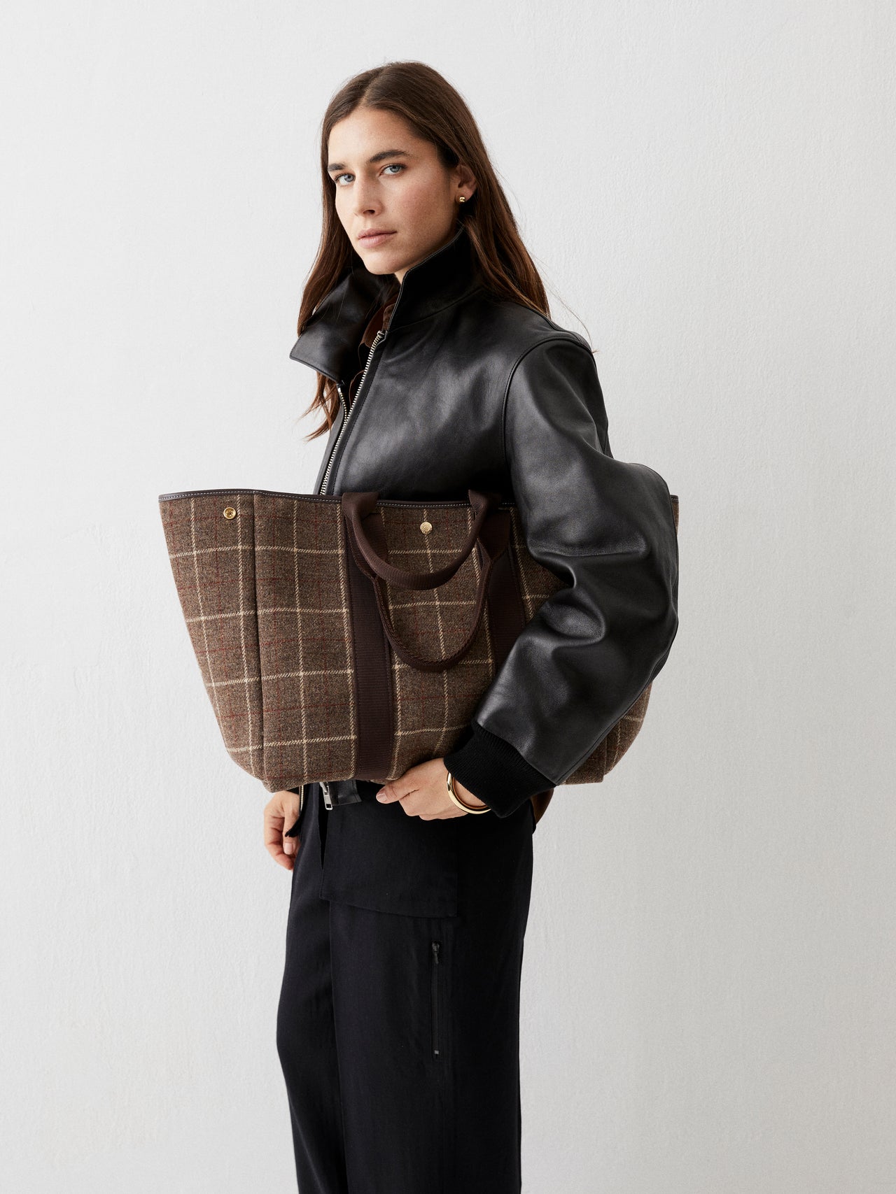 Traversée L - Hunting Tweed Brown - Image 5