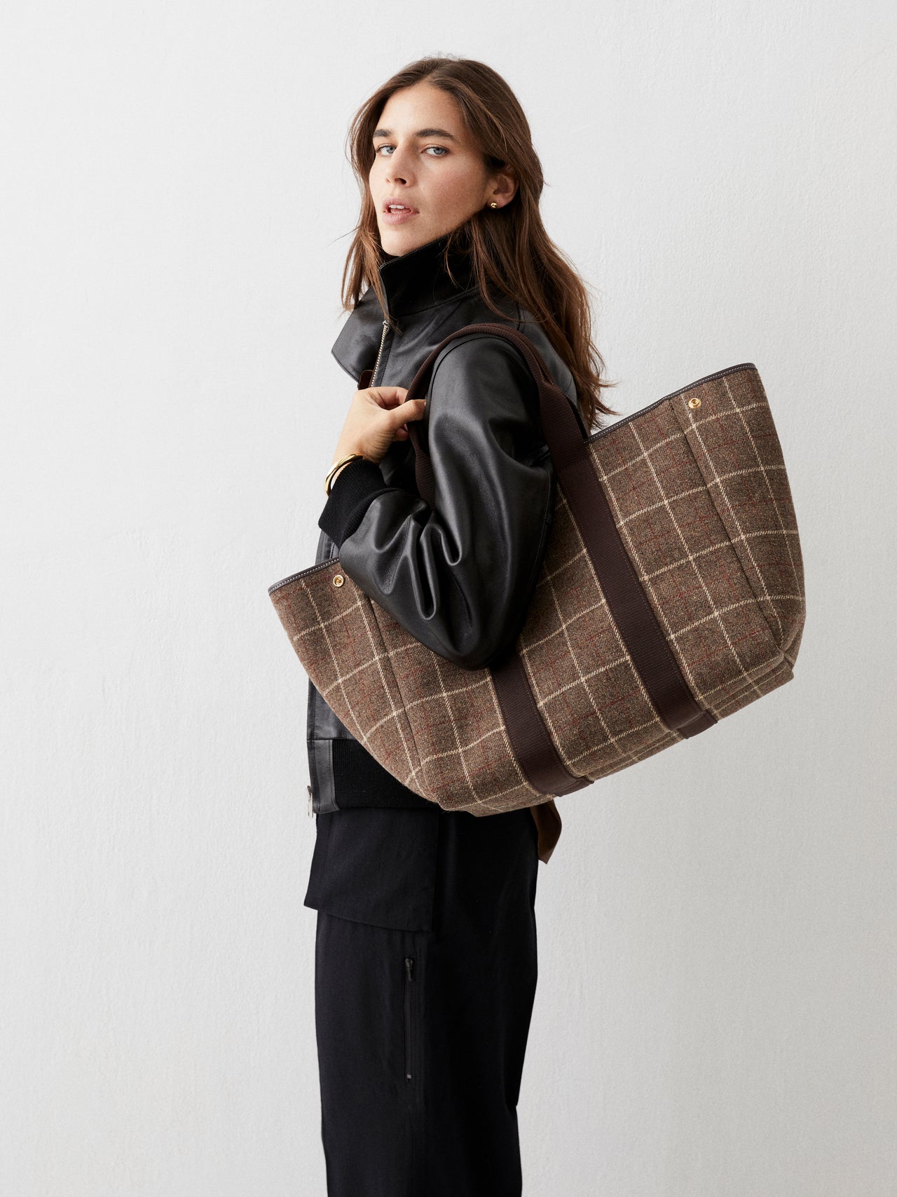 Traversée L - Hunting Tweed Brown - Image 4