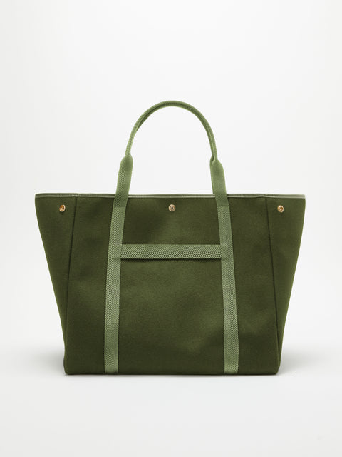 Traversée L - Whip Olive Flannel - Image 1