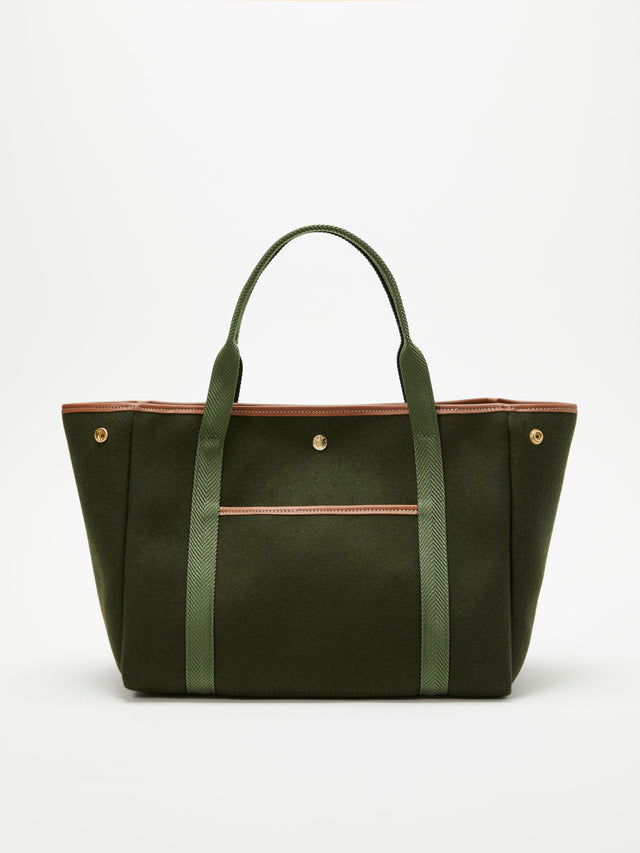 Traversée M Pocket - Whip Olive Flannel - Image 1