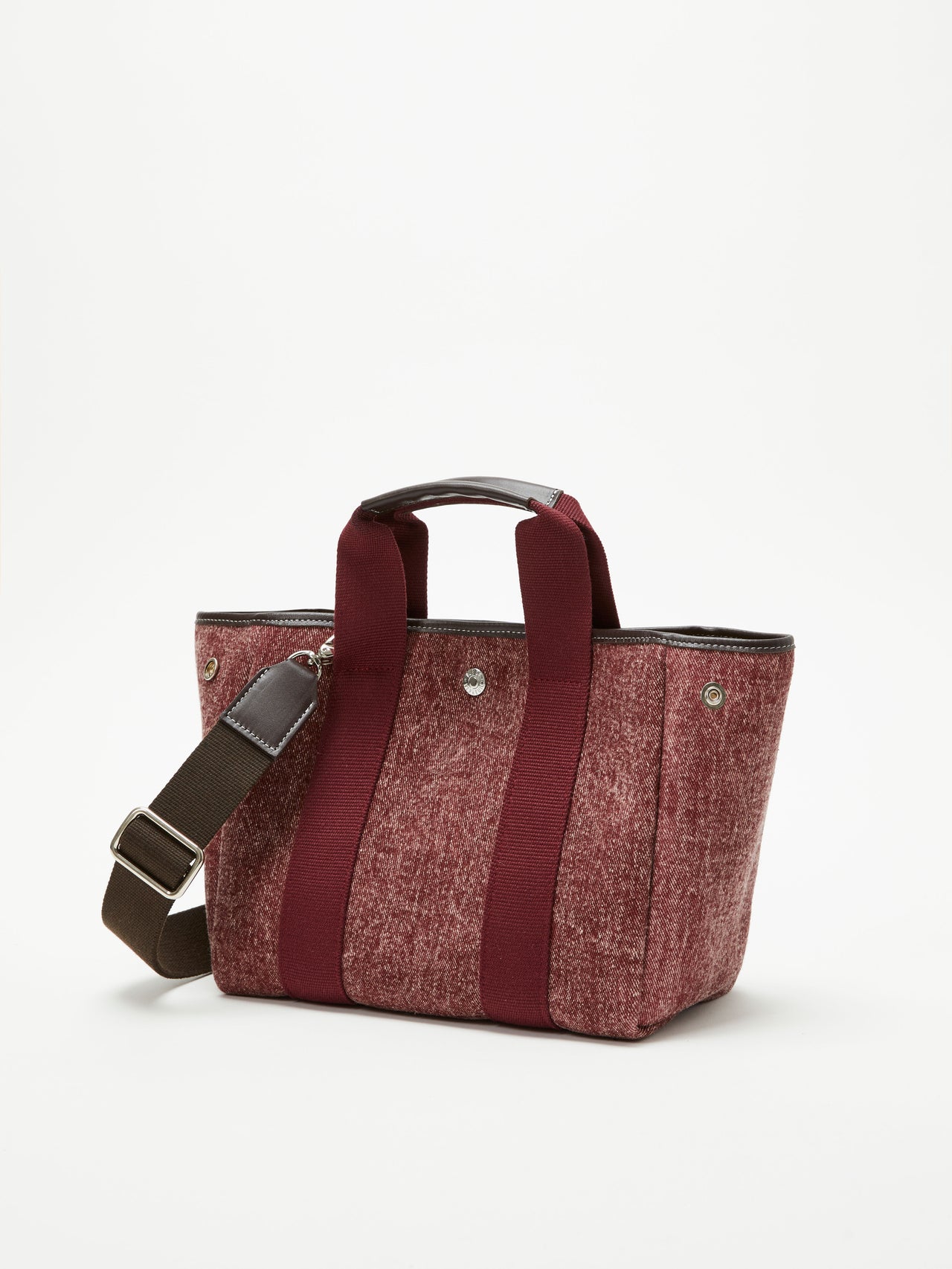 Traversée S - Stonewashed Denim Burgundy - Image 2
