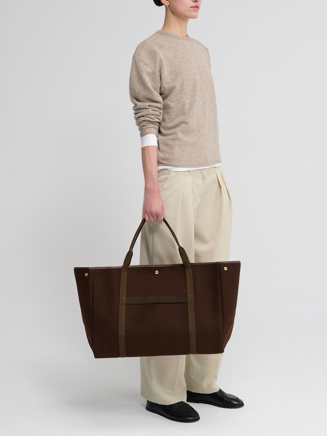 Traversée XXL - Whip Flanelle Chocolat - Image 2
