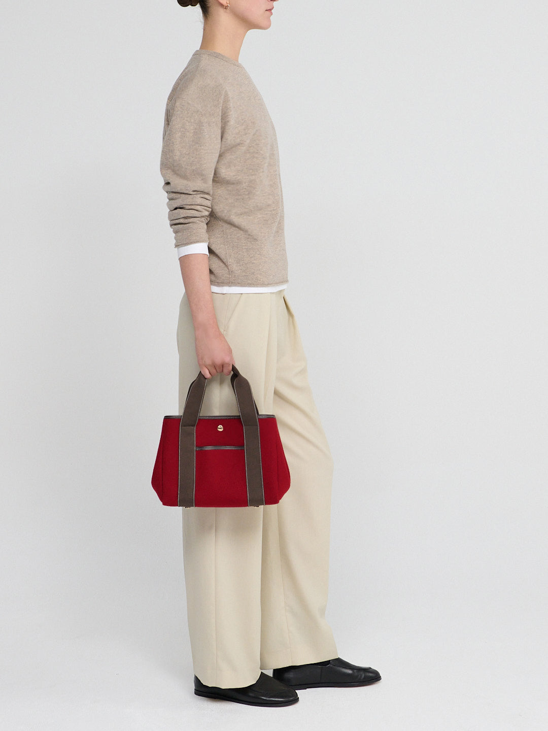 Traversée S Pocket - Mini Sellier Red Flannel