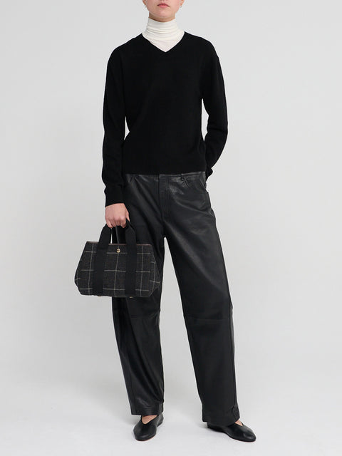 Traversée S - Hunting Tweed Charcoal - Image 2