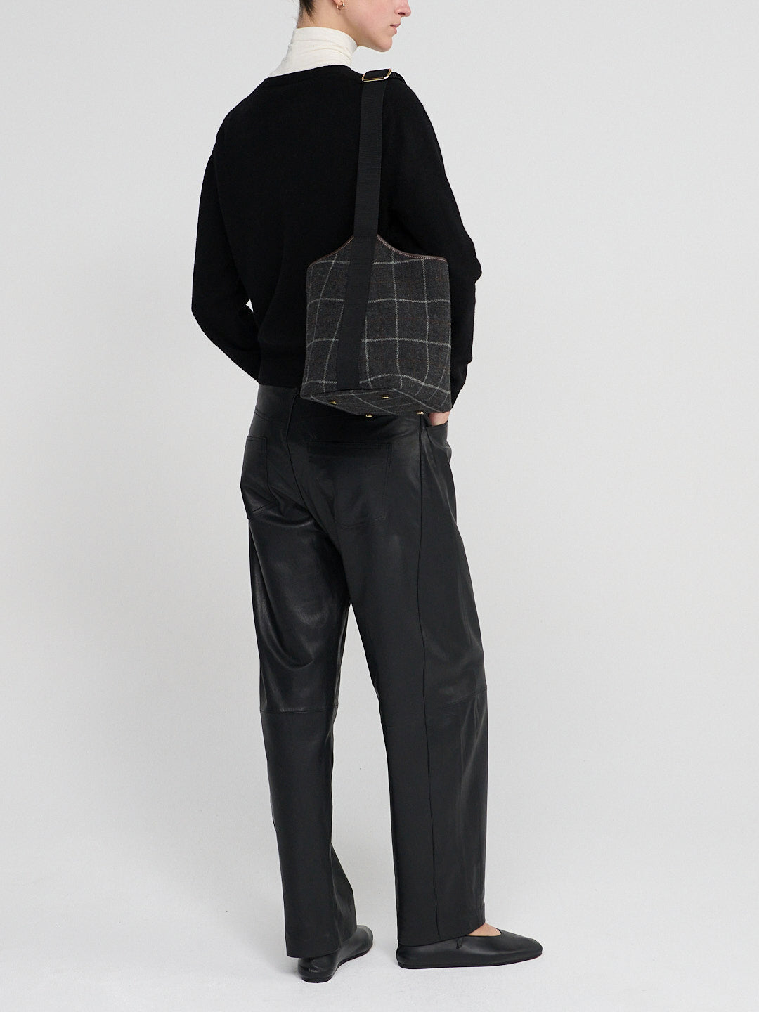 Narita L - Hunting Tweed Charcoal