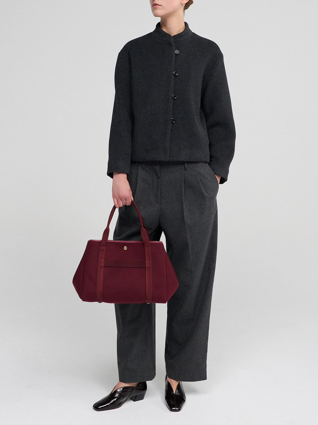 Traversée M - Whip Burgundy Flannel - Image 2