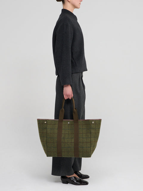 Traversée L - Hunting Tweed Kaki - Image 2