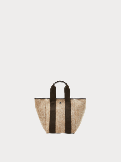 Traversée S Square - Stonewashed Denim Beige - Image 1