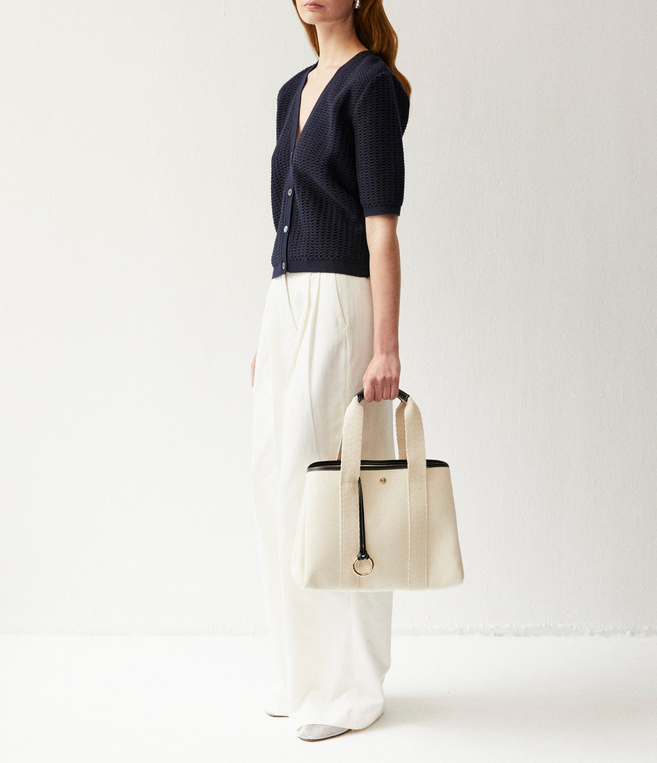 Traversée M - Verneuil Canvas Natural/Black Trimmings - Image 4