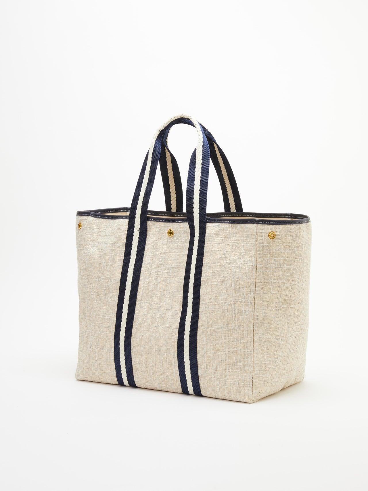 Traversée L - Summer Tweed Rope Navy - Image 2