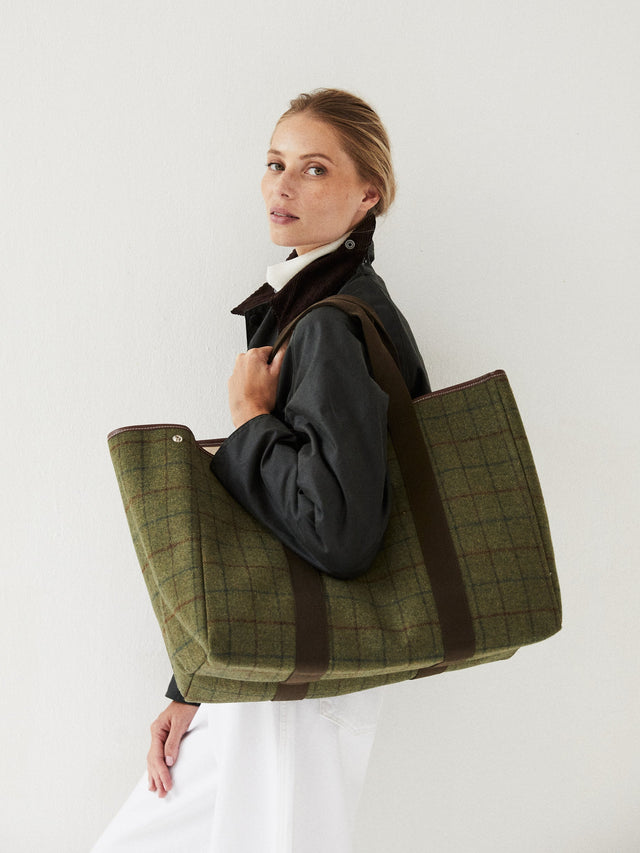Traversée XL - Hunting Tweed Kaki - Image 3