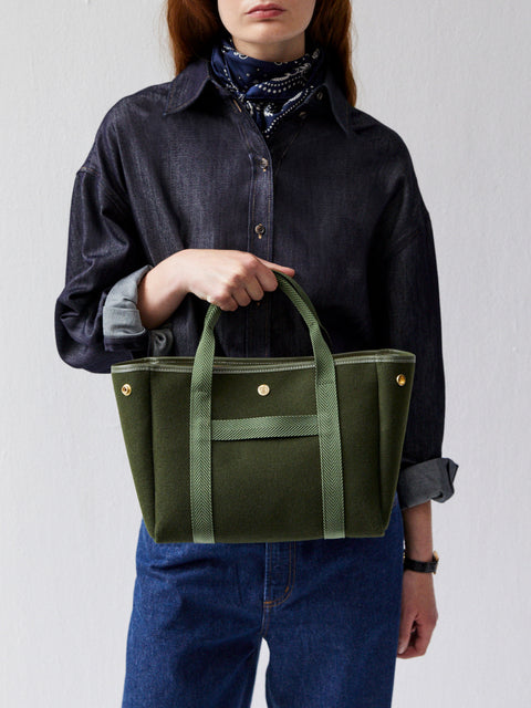 Traversée S - Whip Olive Flannel - Image 1