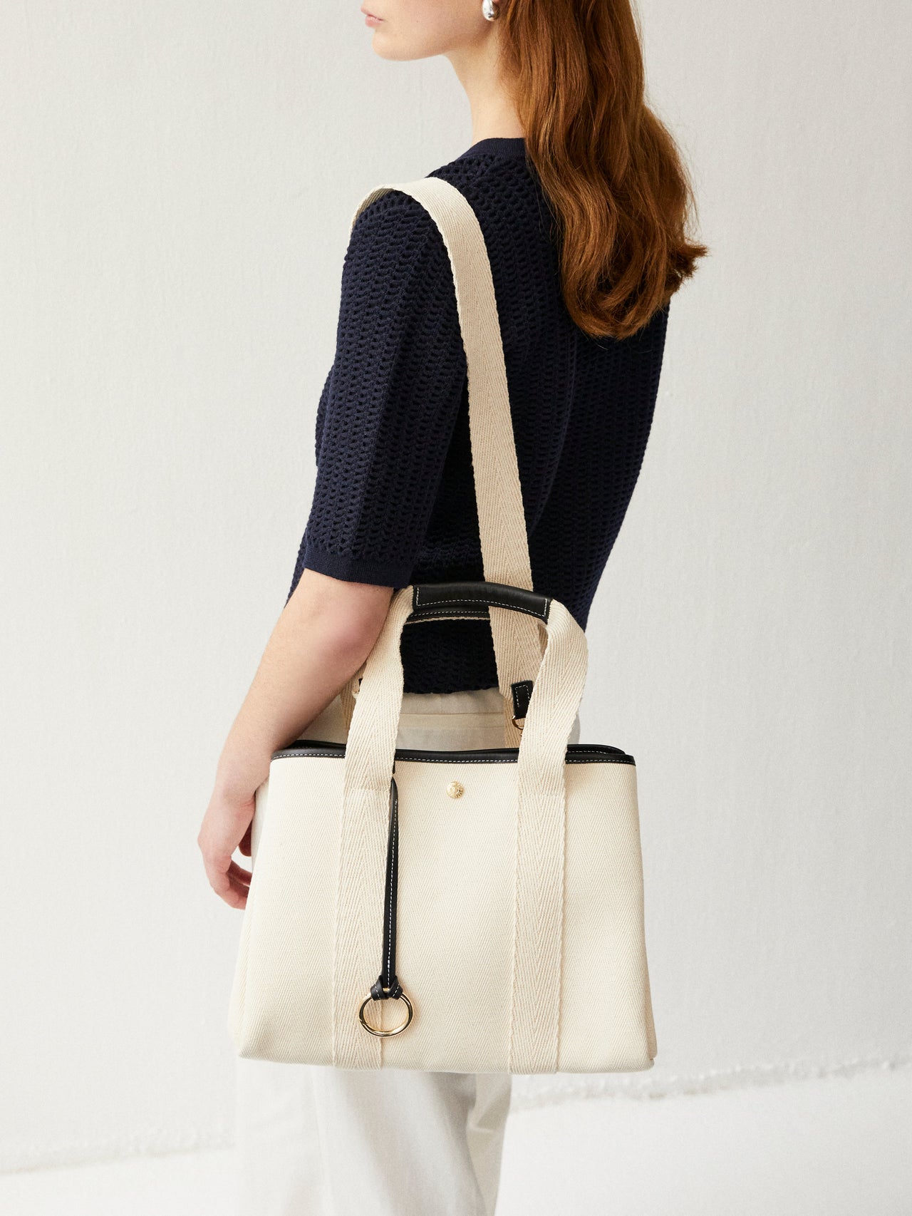 Traversée M - Verneuil Canvas Natural/Black Trimmings - Image 2