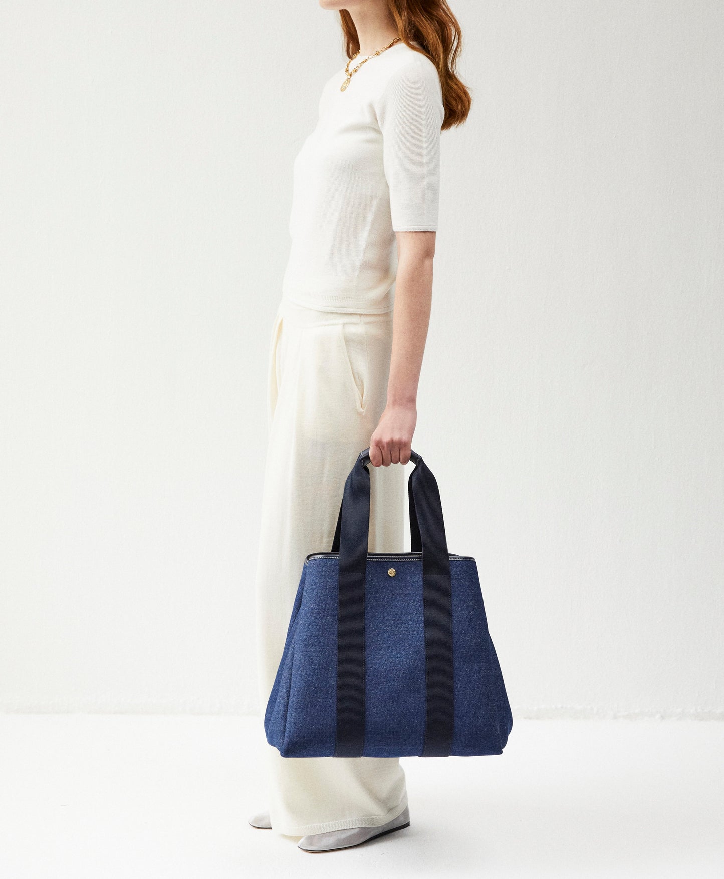 Traversée L - Denim Blue