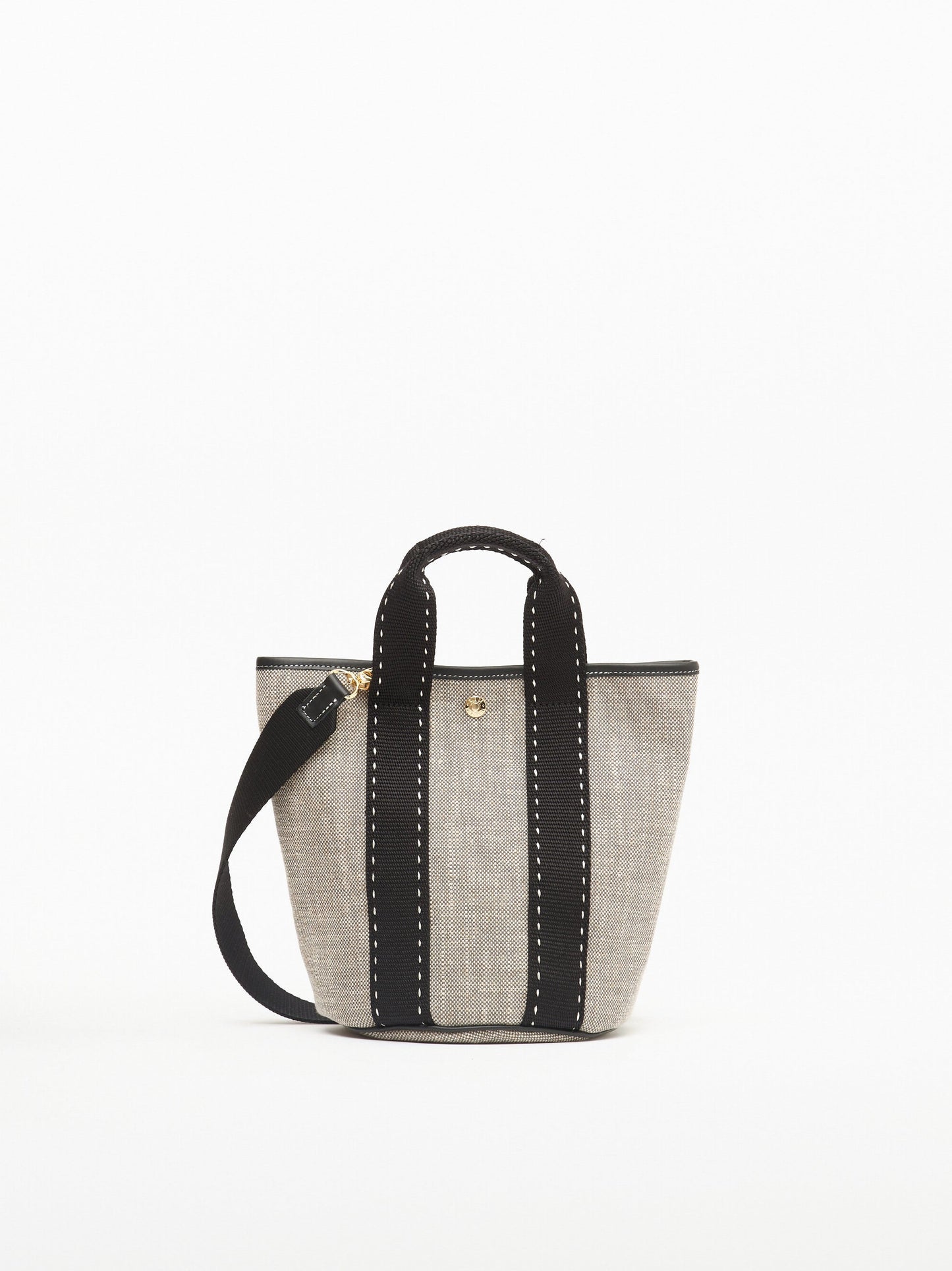 Cruise Bucket S - Grey Linen Black Sellier
