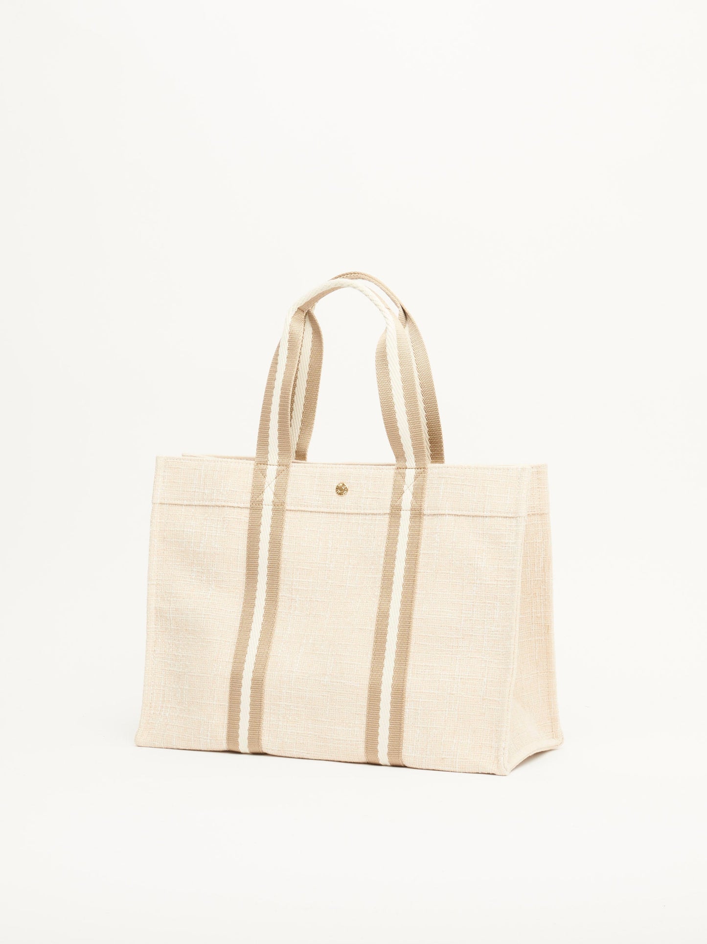 Cabas L - Summer Tweed Beige