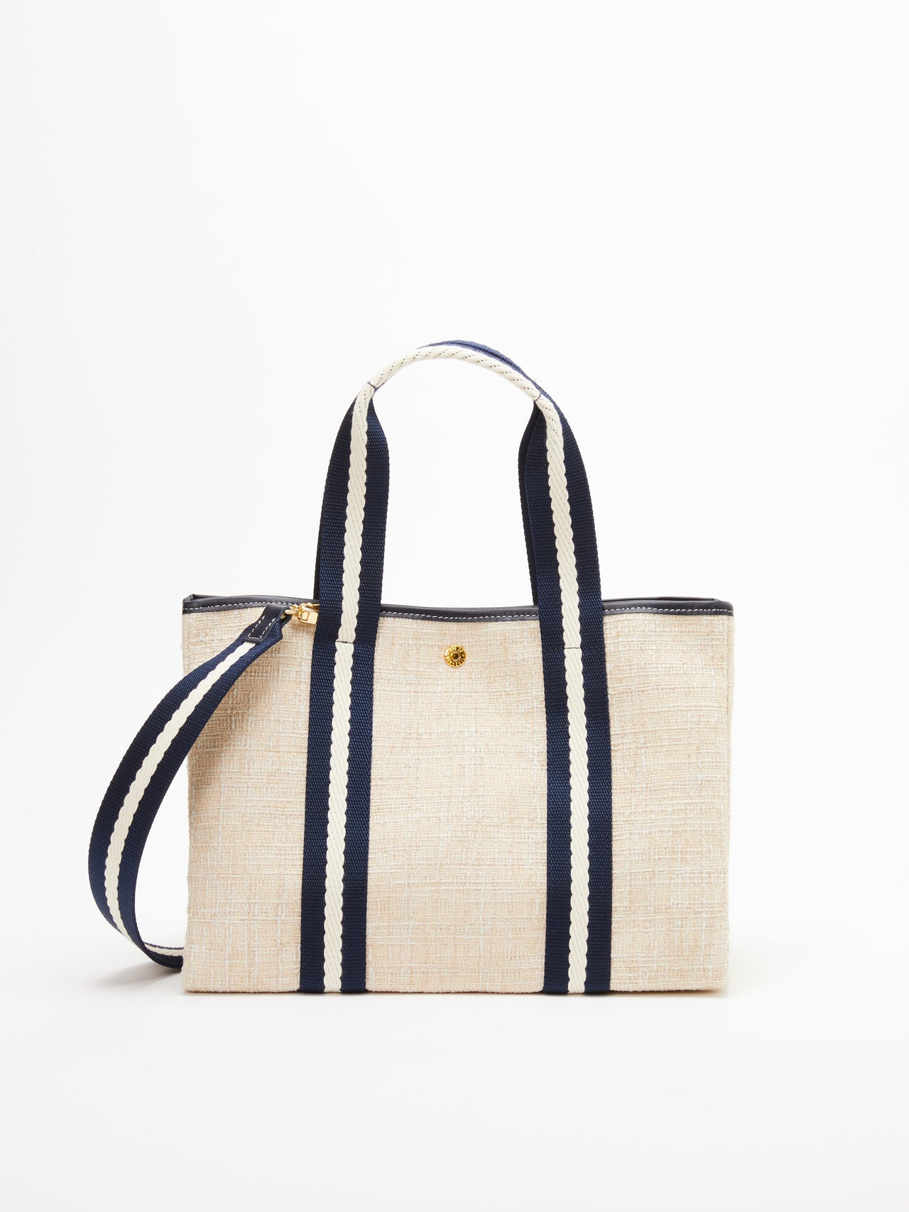 Traversée M - Summer Tweed Rope Navy - Image 1