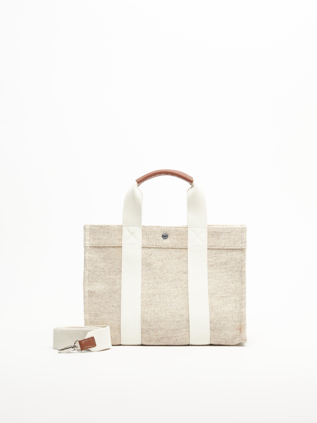 Cabas M - Beige Chiné - Image 1