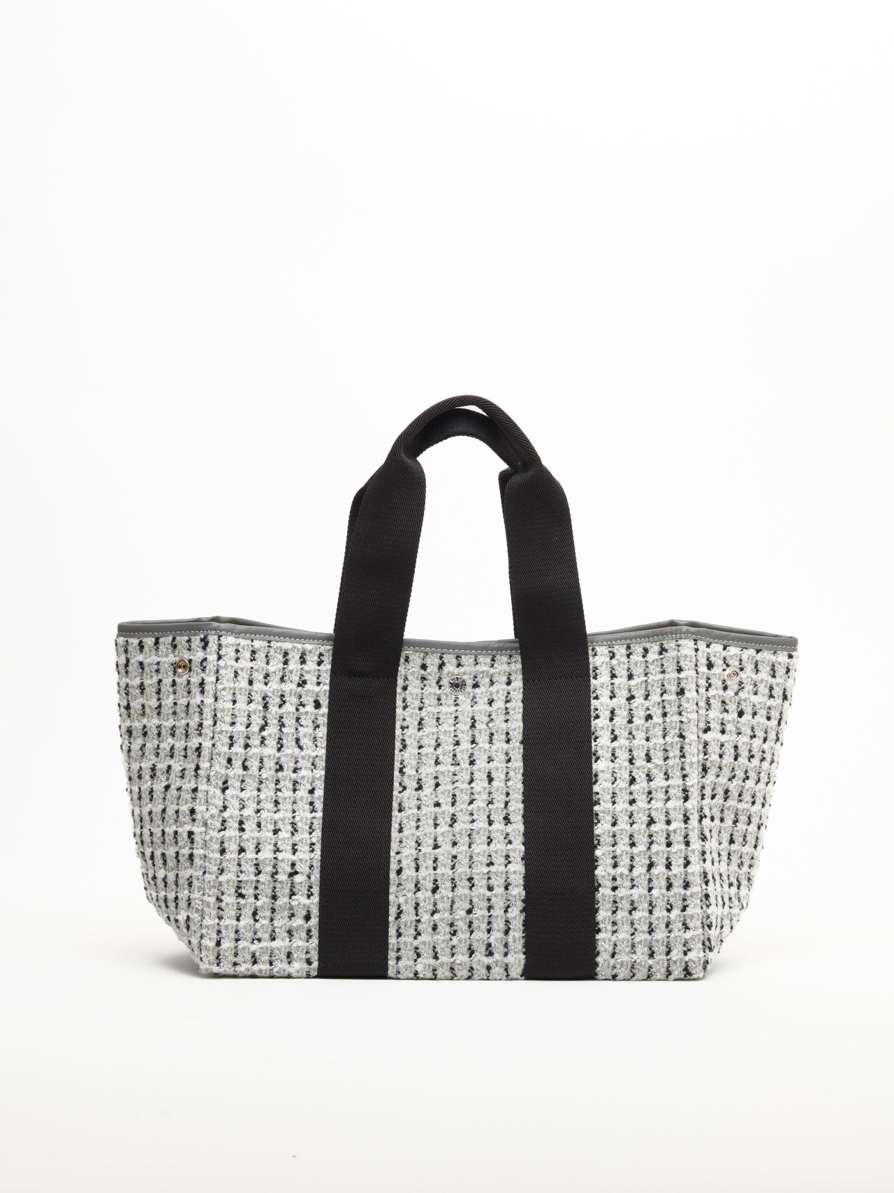 Traversée M - Tweed Neige Gris - Image 2