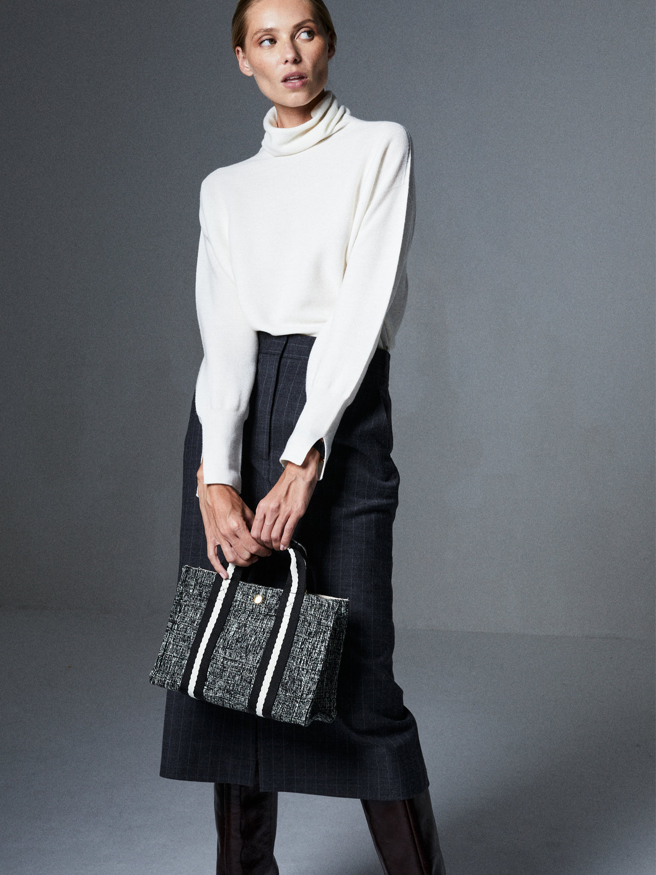 Cabas S - Tweed Chiné - Image 4