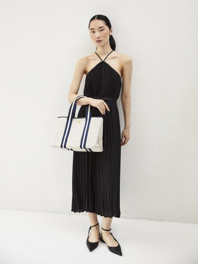 Traversée M - Summer Tweed Rope Navy - Image 3