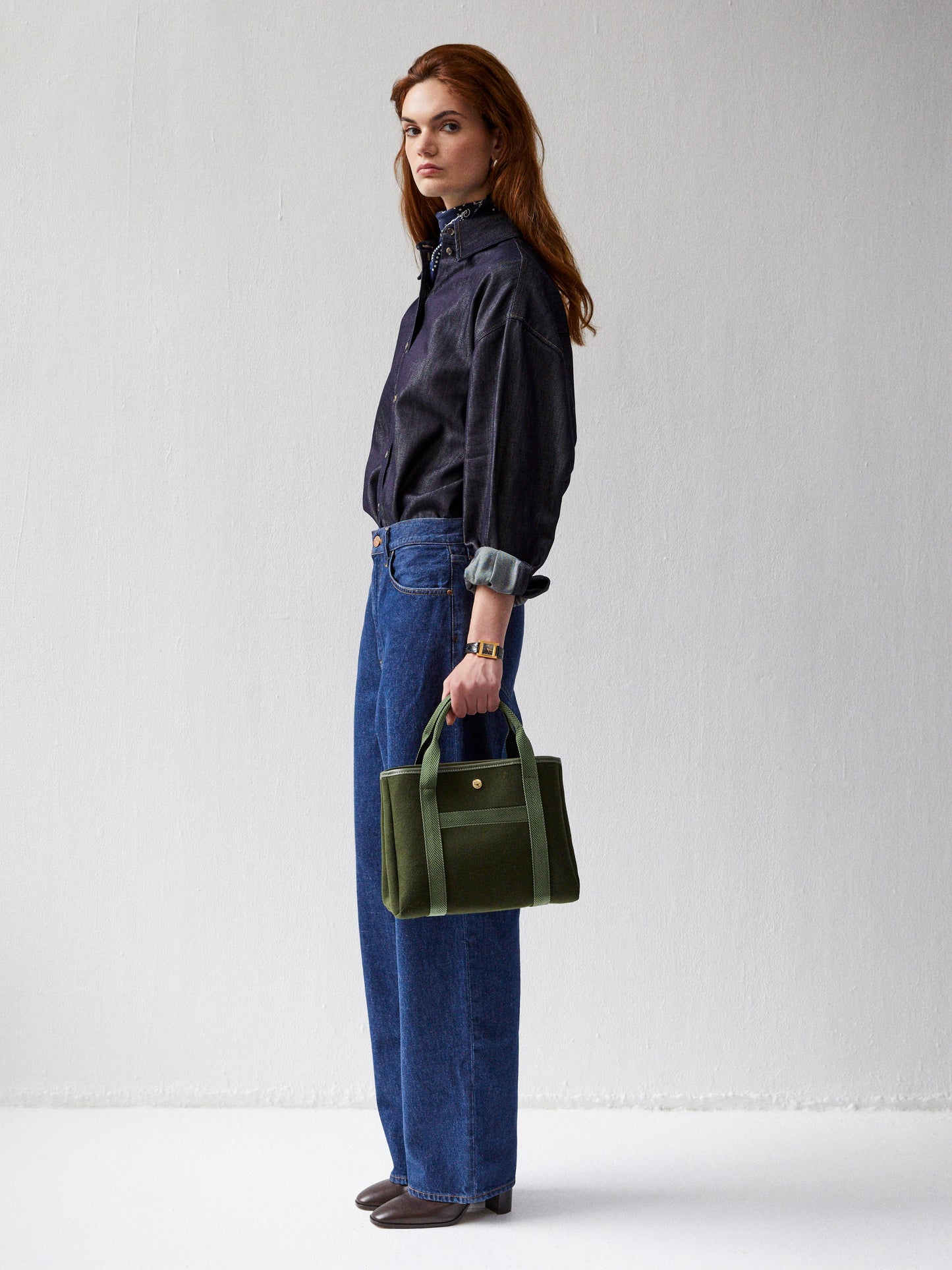 Traversée S - Whip Olive Flannel