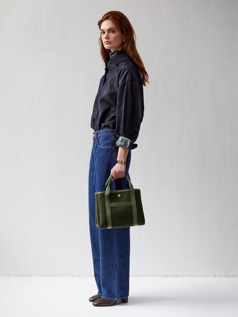 Traversée S - Whip Olive Flannel - Image 3