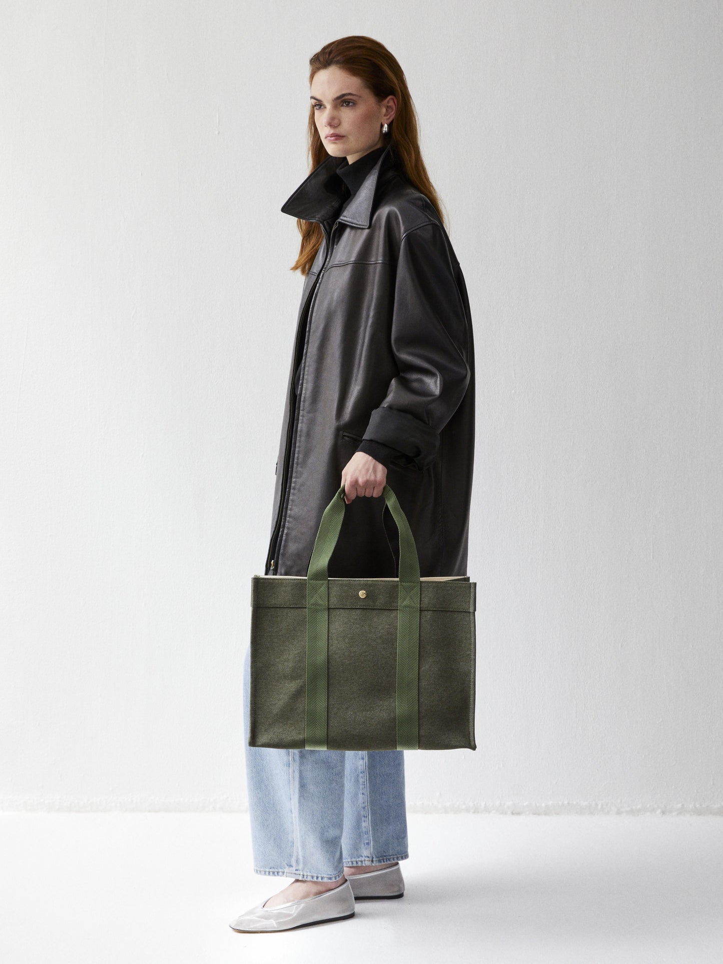 Tote L - Denim Fougère