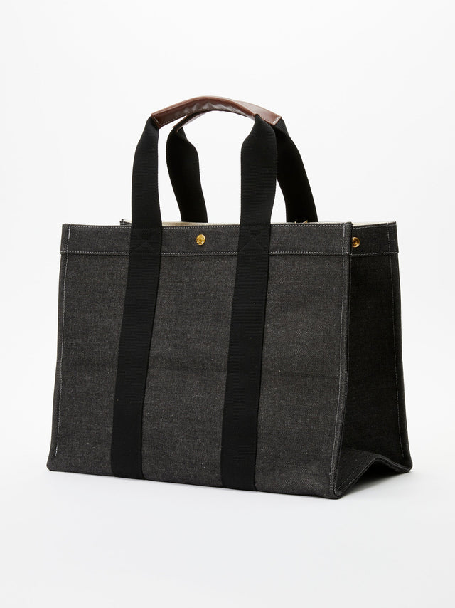 sac tote XL - Denim Noir - Image 2