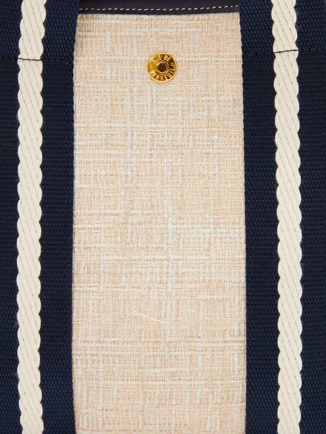 Traversée S - Summer Tweed Rope Navy - Image 3