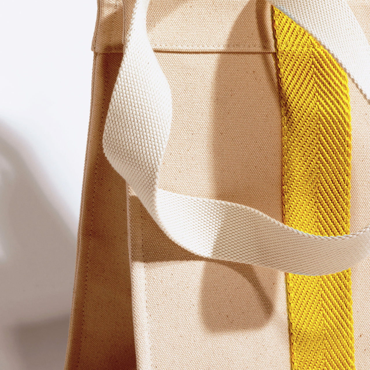 sac tote XL - Jaune nautique - Image 3