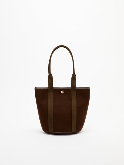 Bucket Shoulder - Whip Chocolat Flannel - Image 1