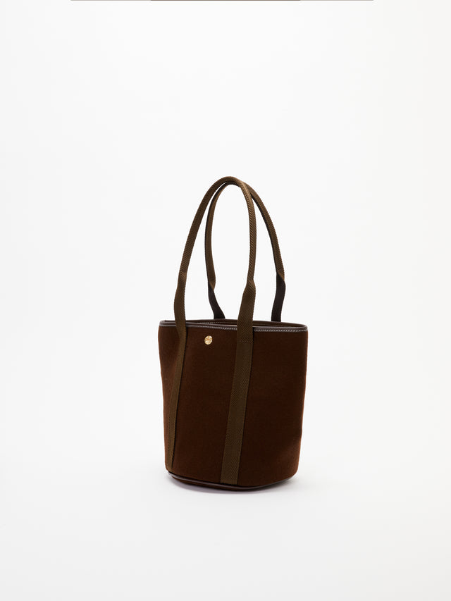 Bucket Shoulder - Whip Chocolat Flannel - Image 2