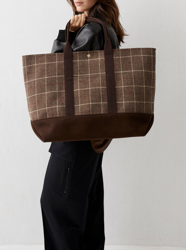 Club XL Hunting Tweed Brown - Image 1