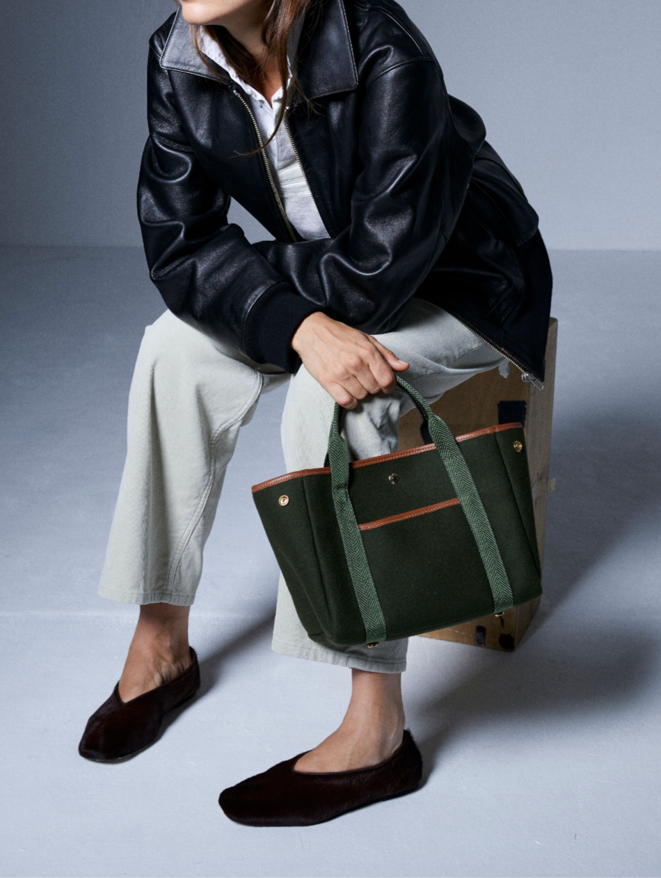 Traversée S - Pocket Whip Olive Flannel - Image 5