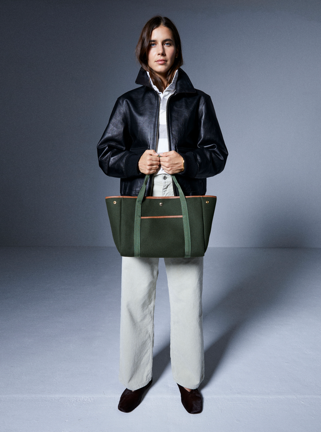 Traversée M Pocket - Whip Olive Flannel - Image 3