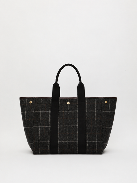 Traversée L - Hunting Tweed Charcoal - Image 1
