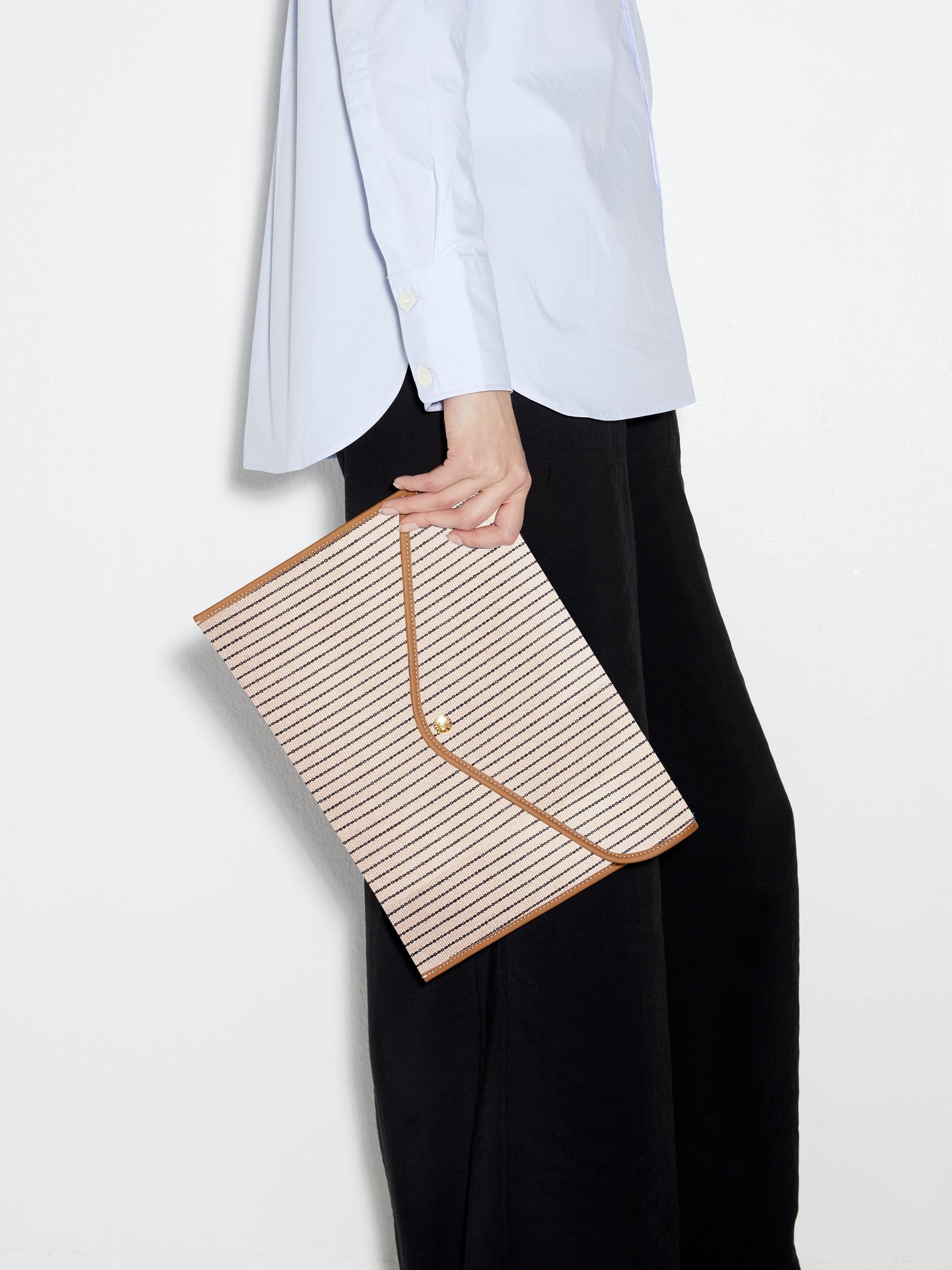 Enveloppe L - Anchor Chain Beige
