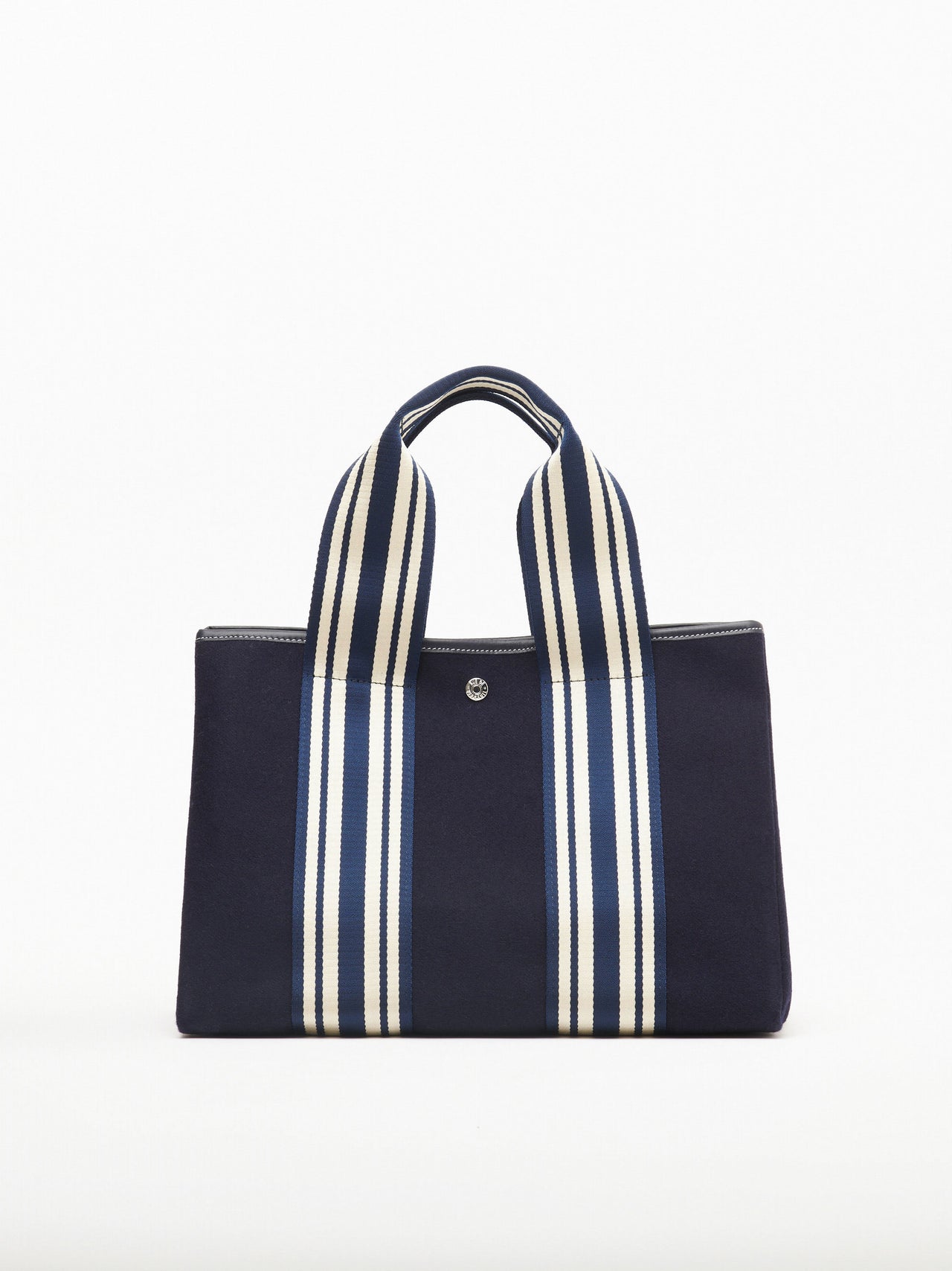 Traversée L - Navy Equestrian Flannel - Image 1