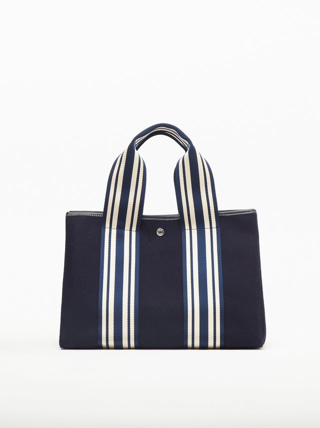 Traversée L - Navy Equestrian Flannel - Image 1