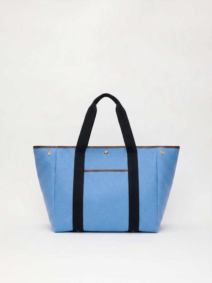 Traversée L Pocket - Mini Sellier Sky Flannel - Image 1