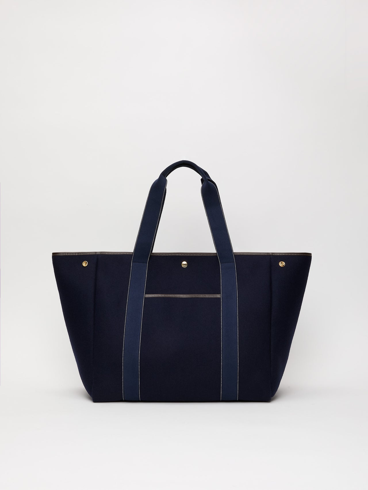 Traversée L Pocket - Mini Sellier Navy Flannel - Image 1
