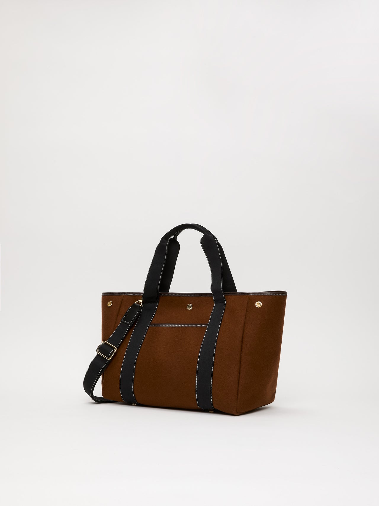 Traversée M Pocket - Mini Sellier Tabac Flannel - Image 2