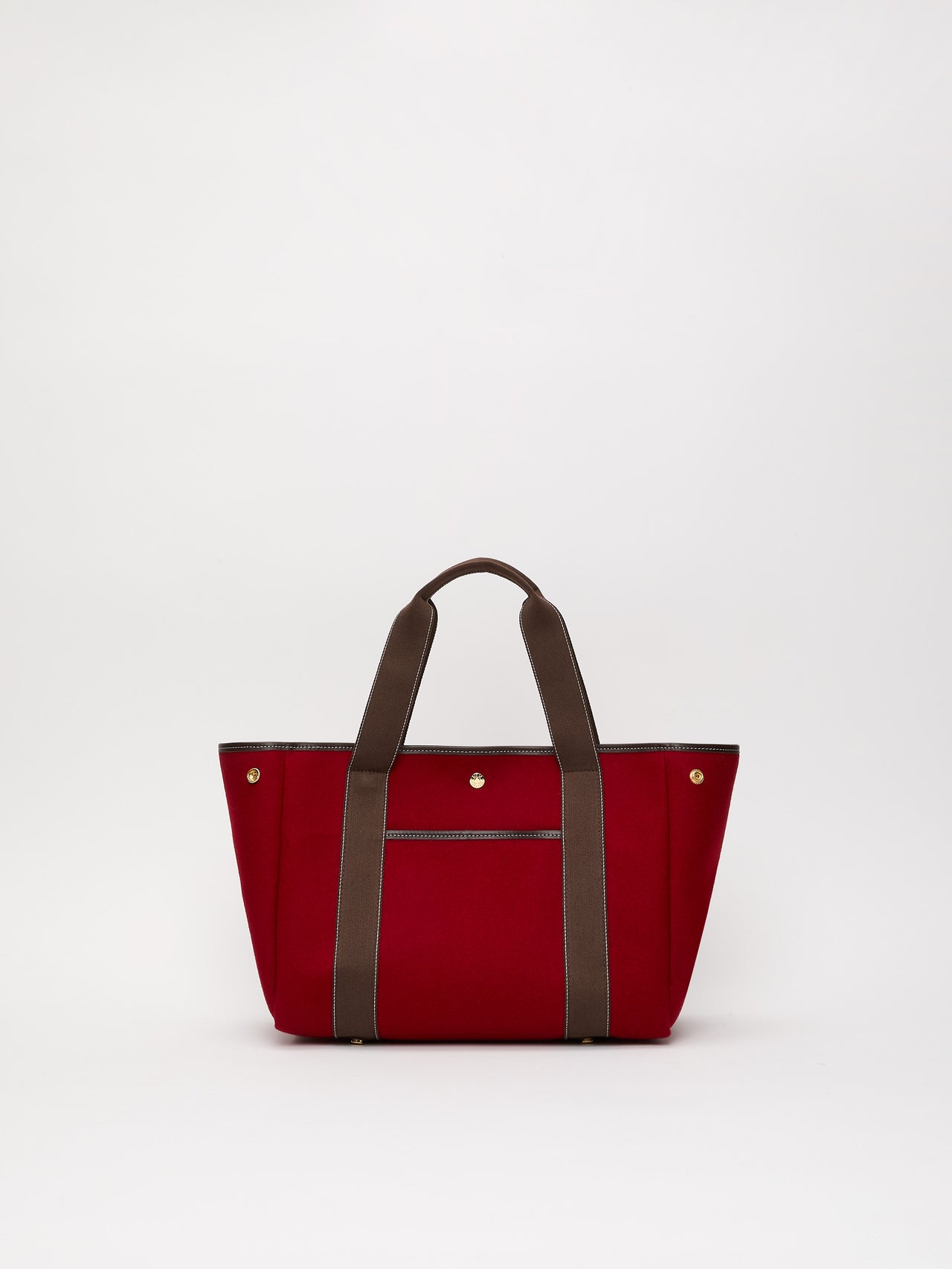 Traversée M Pocket - Mini Sellier Flanelle Rouge - Image 4