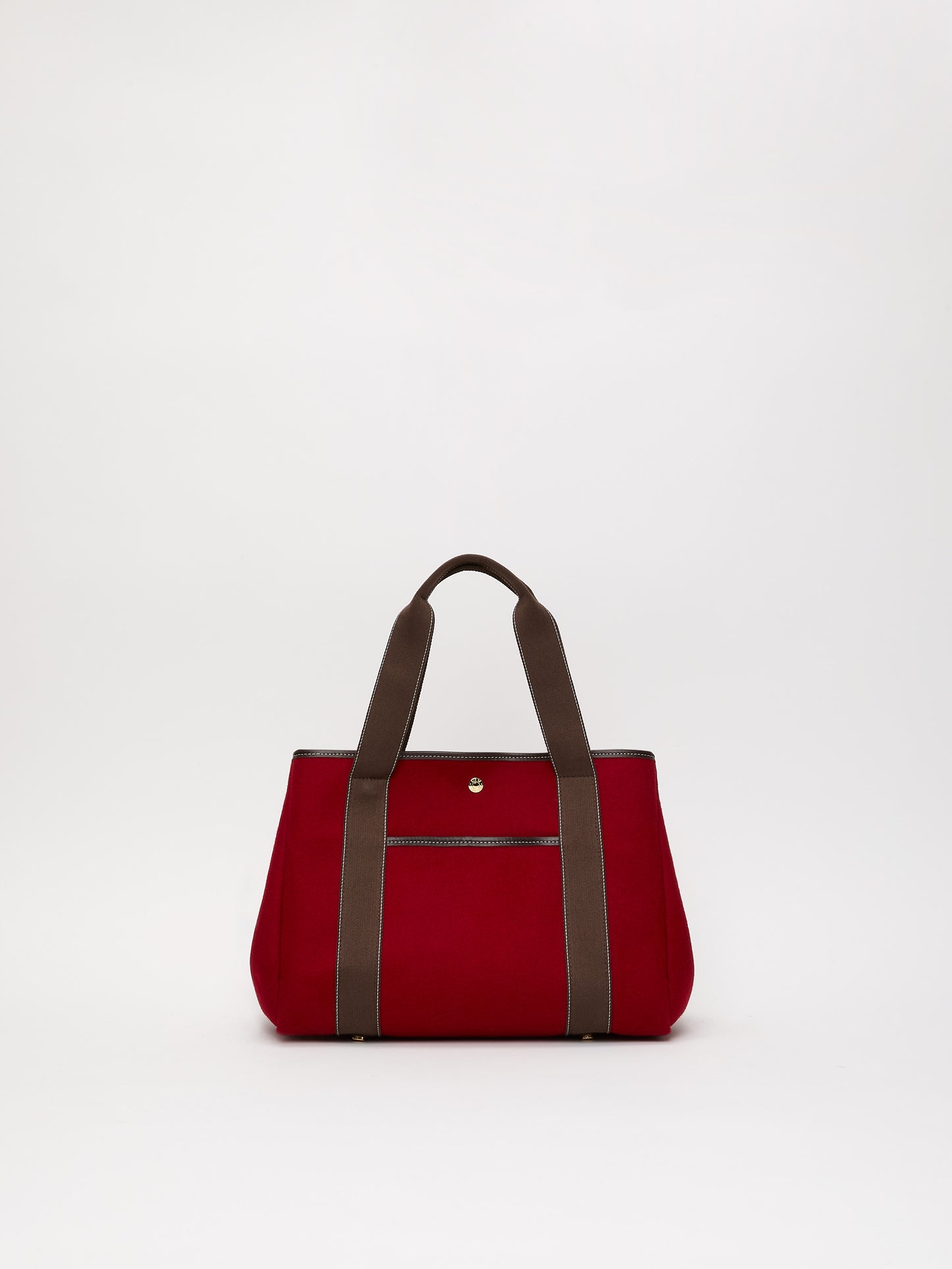 Traversée M Pocket - Mini Sellier Flanelle Rouge