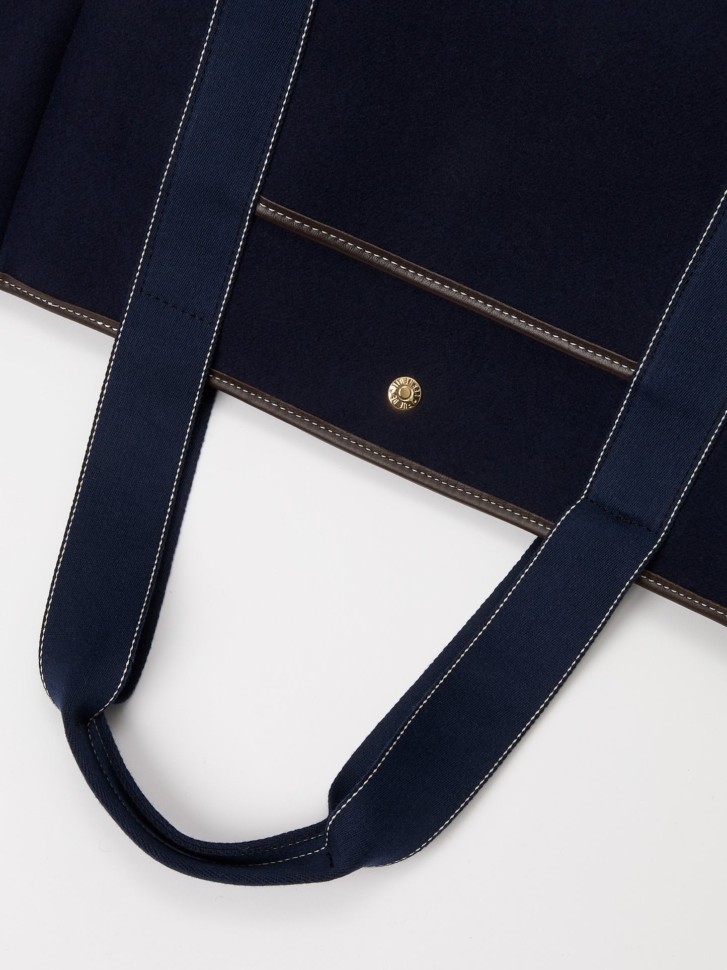 Traversée S Pocket - Mini Sellier Navy Flannel