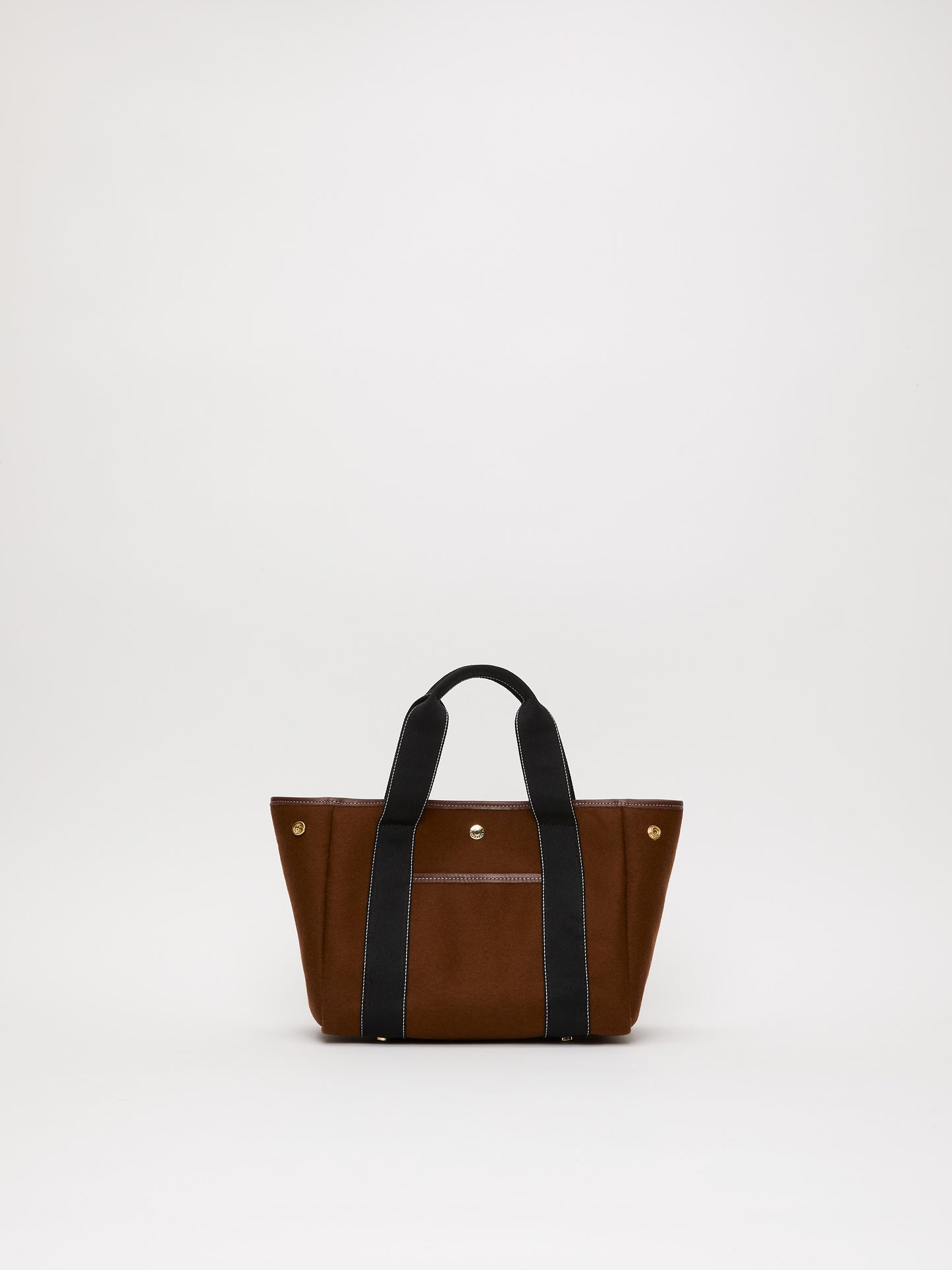 Traversée S Pocket - Mini Sellier Tabac Flannel