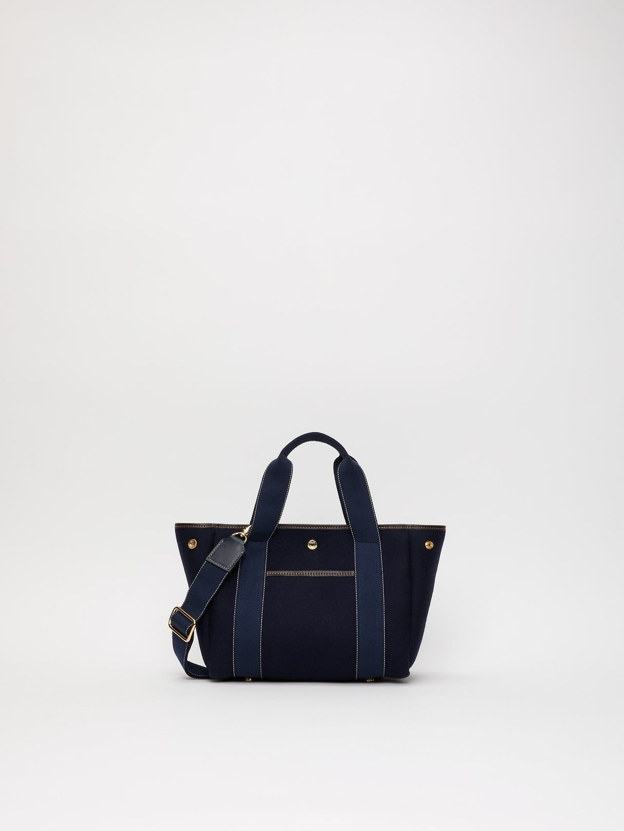 Traversée S Pocket - Mini Sellier Navy Flannel - Image 1