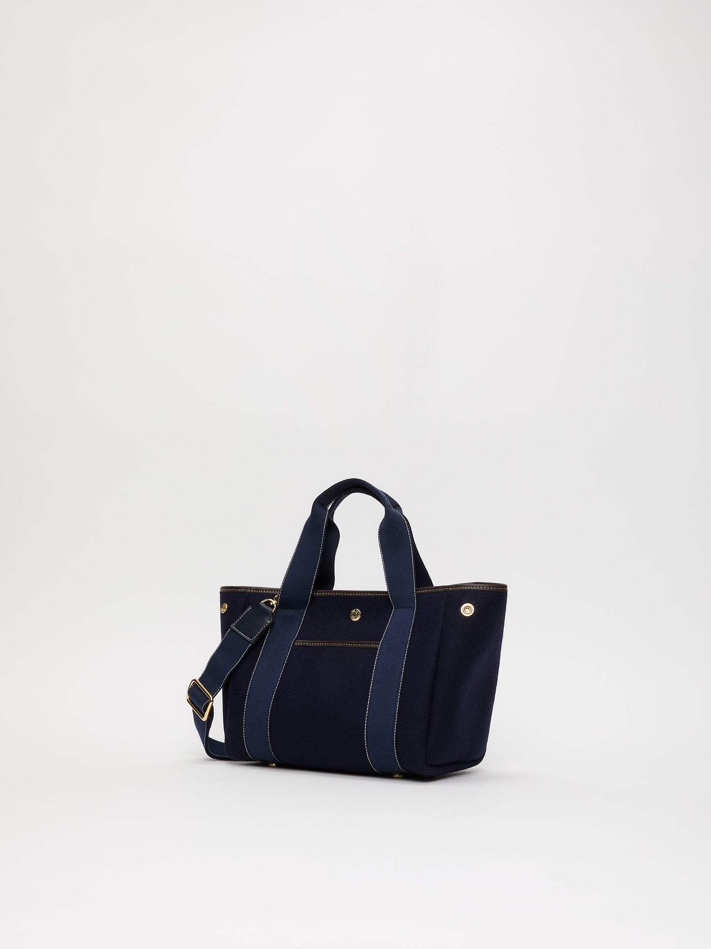 Traversée S Pocket - Mini Sellier Navy Flannel